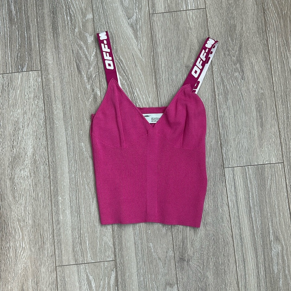 Offwhite womens tank top
